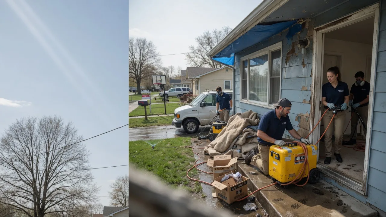 Basement Flood Cleanup in Spokane, MO near me